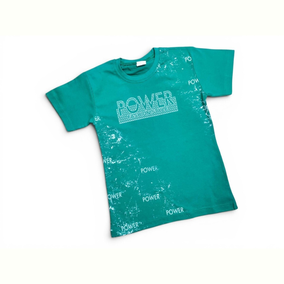 Футболка Kids-modnik 2622 POWER зелений