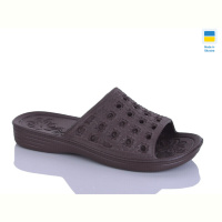 Шлепки Progress Крок ЖС19 шоколад