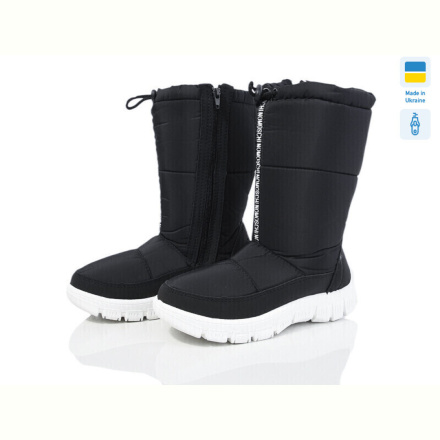 Дутики Favorit 304 БП чорний