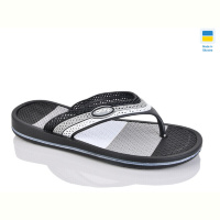 Вьетнамки Lot Shoes 421-1 чорно-білий