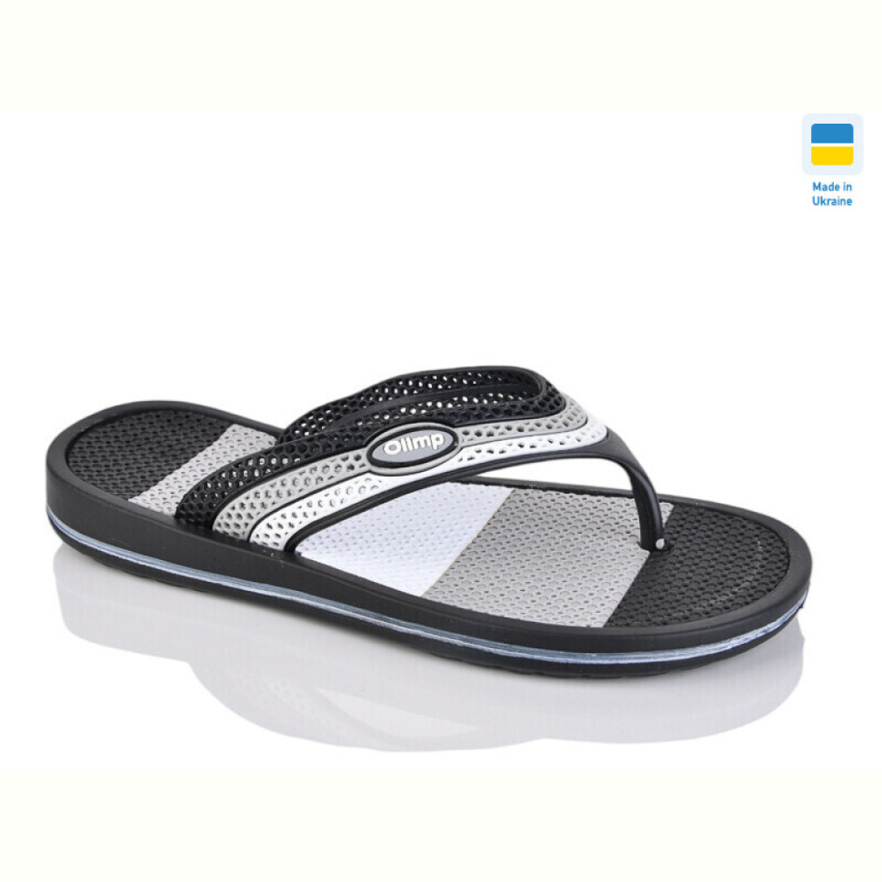 Вьетнамки Lot Shoes 421-1 чорно-білий