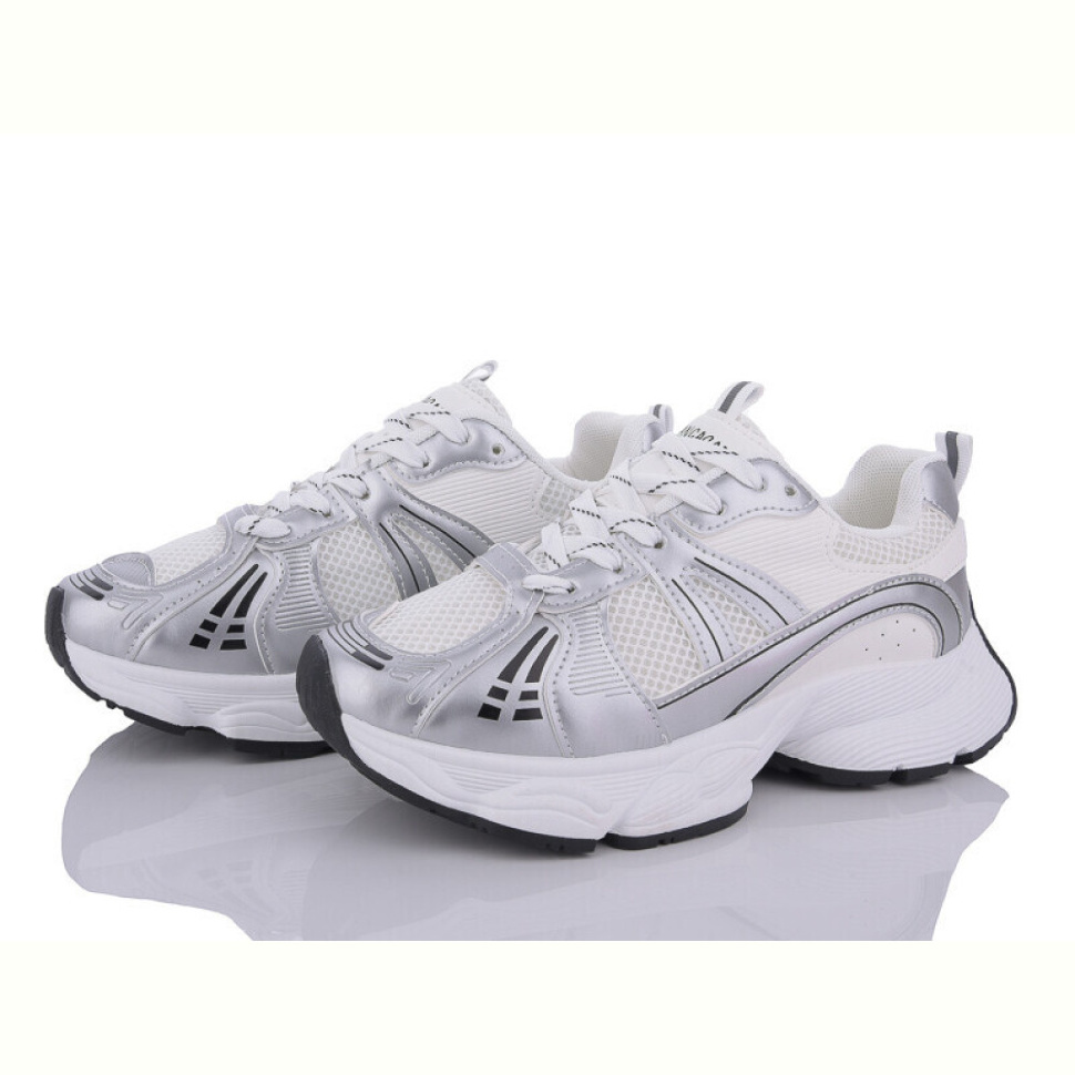 Кроссовки Violeta 136-24 silver