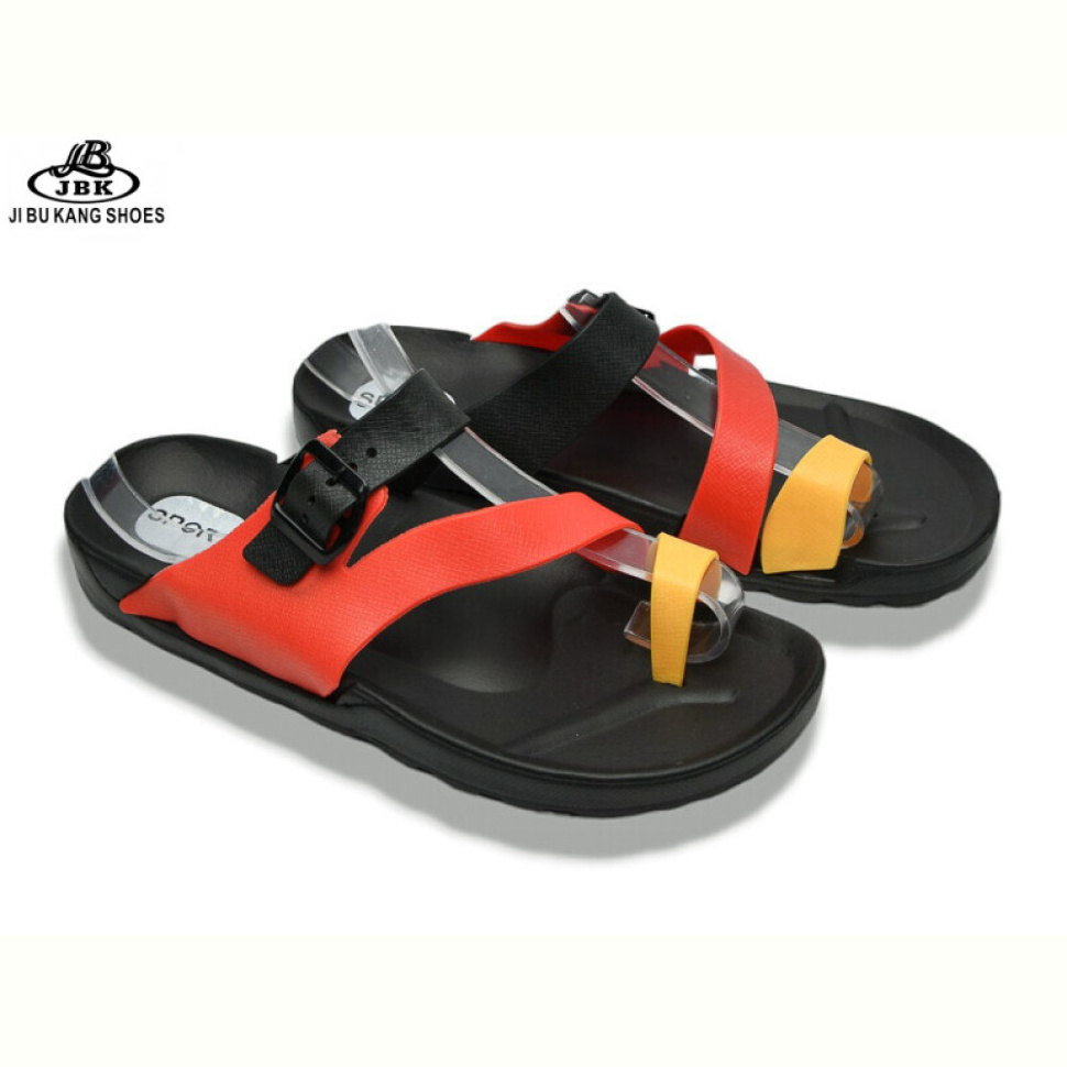 Шлепки Jibukang A01-2468 black