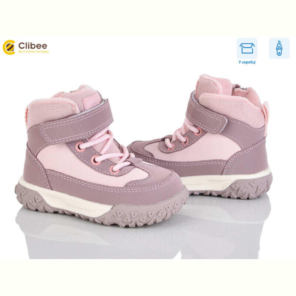 Ботинки Clibee HA602-6 pink