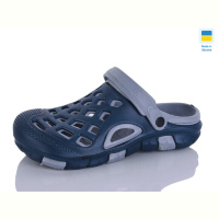 Кроксы SANLIN 2 308 т.синій-сірий