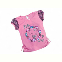 Футболка Kids-modnik 34101 рожевий