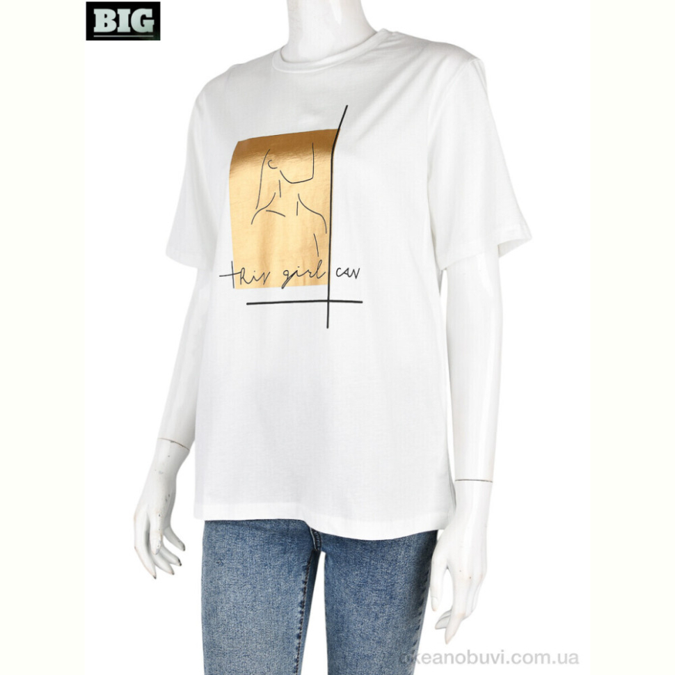 Футболка BIG 4049-04-2 white