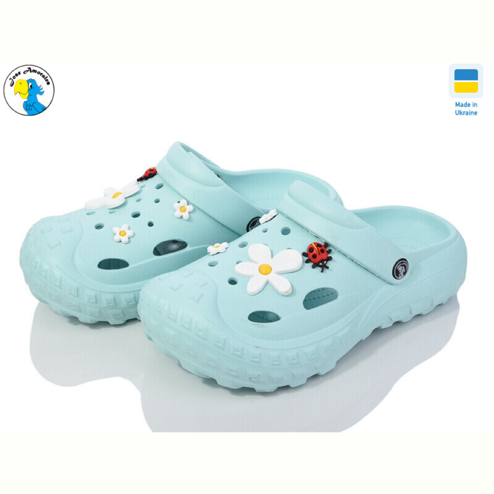 Кроксы Jose Amorales 124059 бирюза