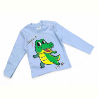 Батник Kids-modnik 2024 блакитний Great