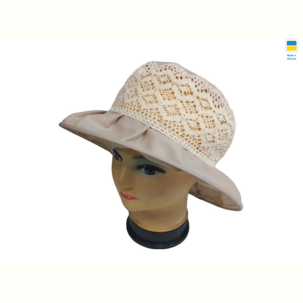Шляпа Mabi 0781 бежевий