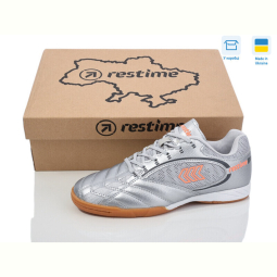 Футбольная обувь Restime DW024139 silver-orange