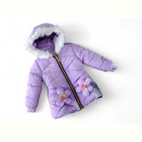 Куртка Kids-modnik F366 бузковий єврозима