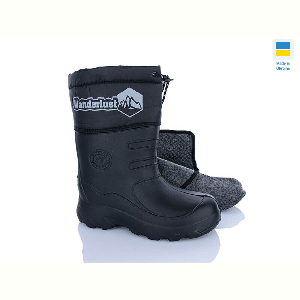 Сапоги из пены DeMur C22A чорний Сапоги из пены DeMur C22A чорний
