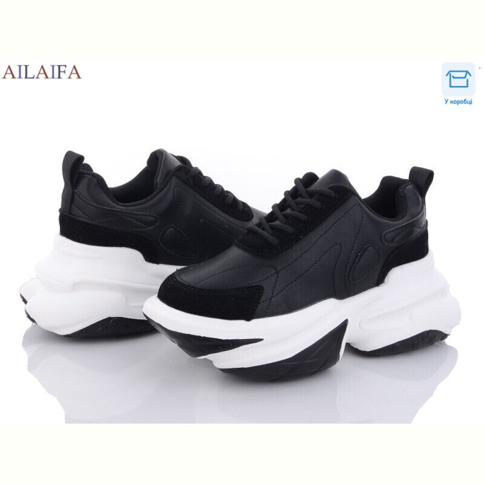 Кроссовки Ailaifa 8202 black