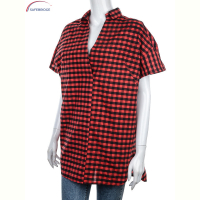 Рубашка Victoria 001-1 black-red