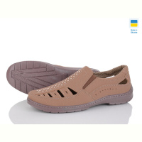 Туфли Kindzer Yulius W62 бежевий