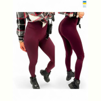 Лосины Sport style 700 бордовий