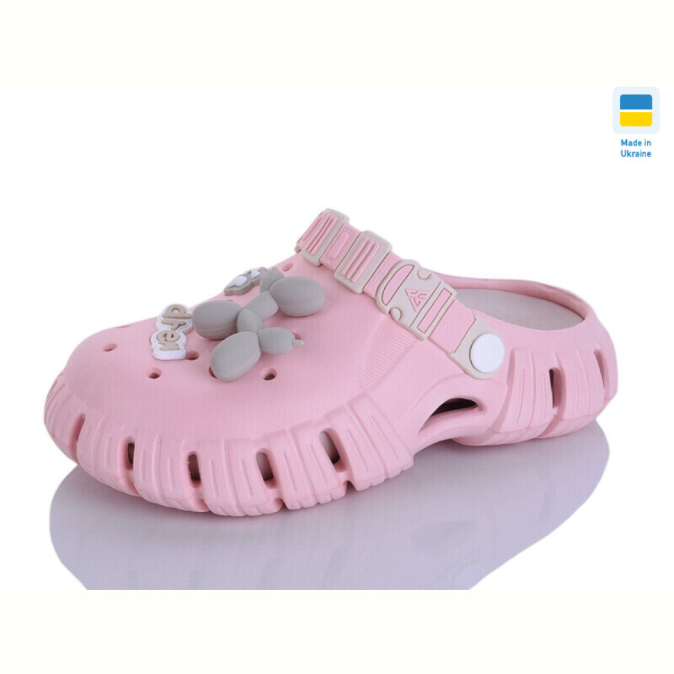 Кроксы Lot Shoes 77 персик-раф