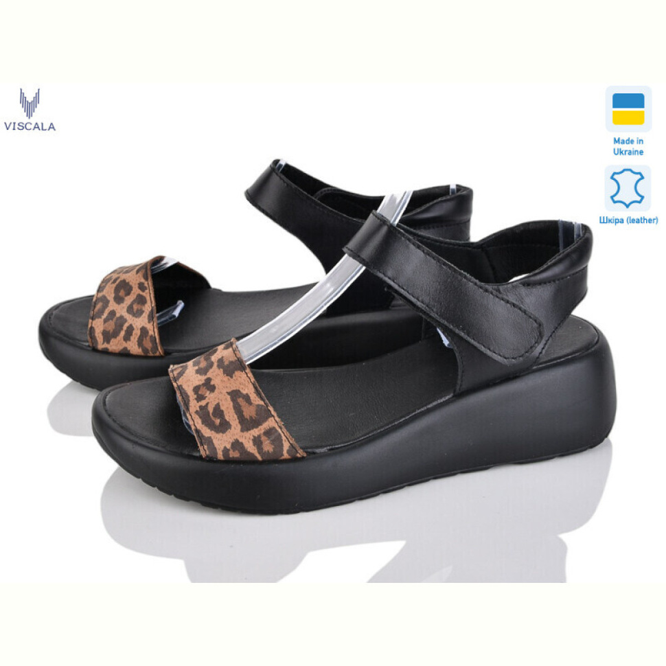 Босоножки Viscala 23201 ч.ш.+кор.нуб.