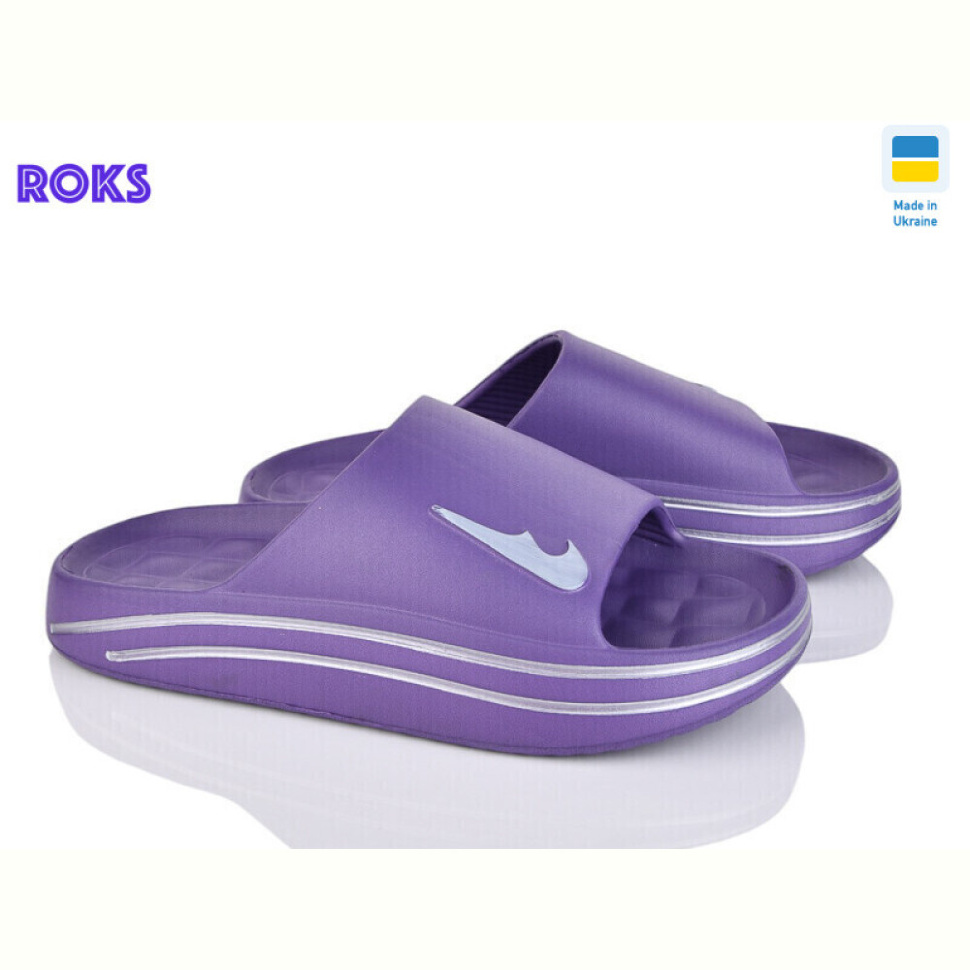 Шлепки Roks 513-005 фіолет