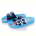 Шлепки Violeta 11378 white-blue