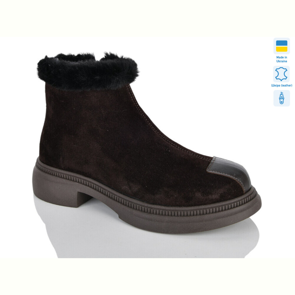 Ботинки Sali 616-2 корич.з. зима