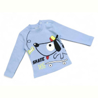 Батник Kids-modnik 2024 блакитний Skate