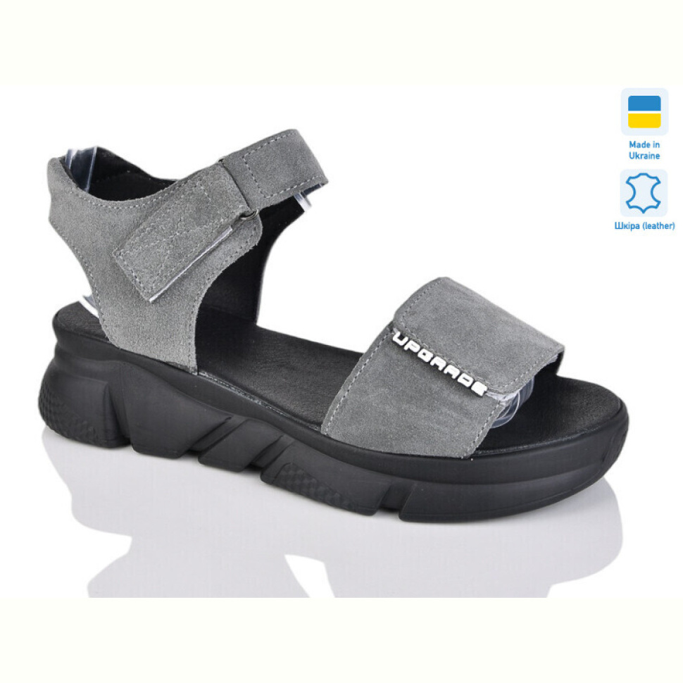 Босоножки Sali 1706-1 сір.з.