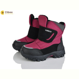 Дутики Clibee FG2395-2K wine red