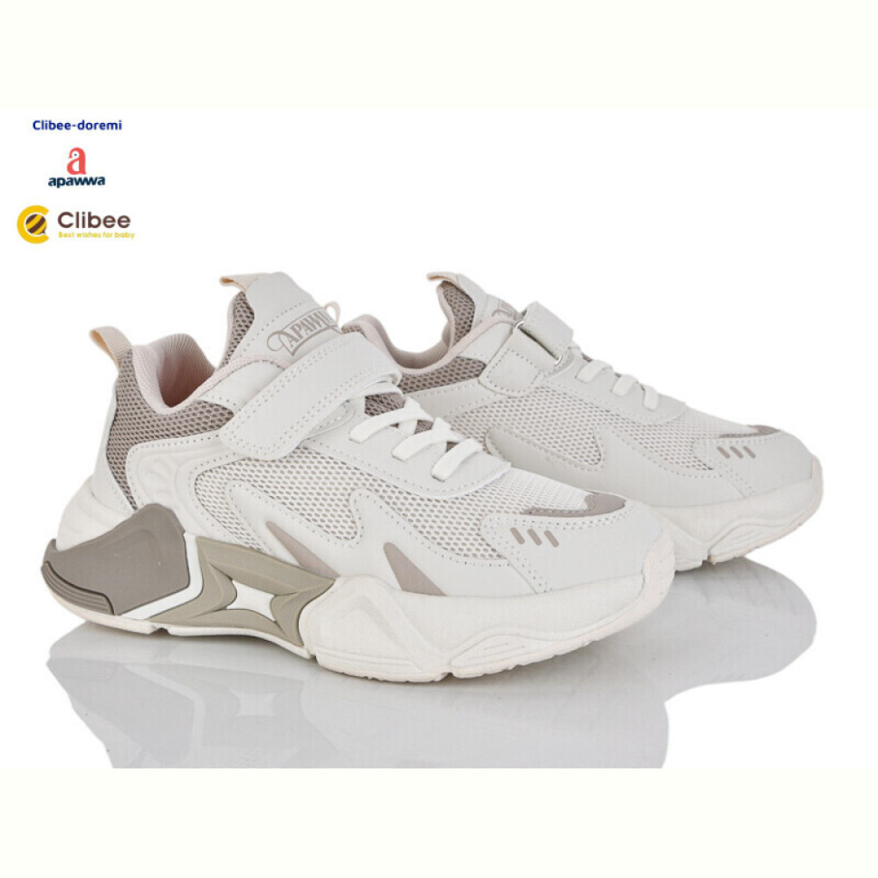 Кроссовки Clibee-Doremi ABC2193 beige
