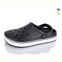 Кроксы M&L  Alex13 ML5001 чорний