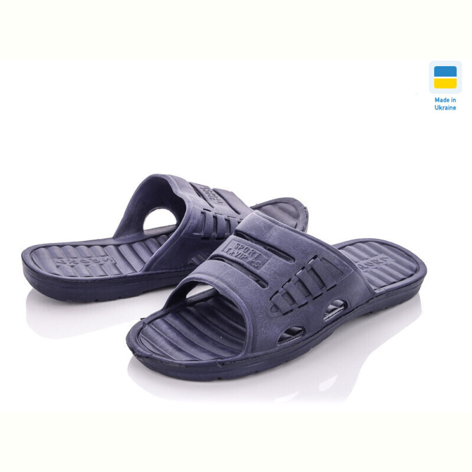 Шлепки Vladimir ТС Укр підліток 1 т.синій