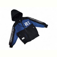 Куртка Kids-modnik 21015 чорна з джинсовим