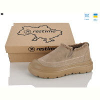 Слипоны Restime AWZ26811 cappuccino