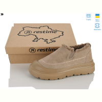 Слипоны Restime AWZ26811 cappuccino