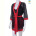 Ночная рубашка Nadia &amp; Natali 0511 black-red