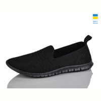 Слипоны Lot Shoes 648 чорний