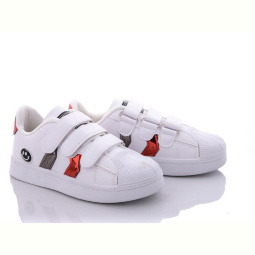 Кроссовки Violeta Y26-B2109 white-red