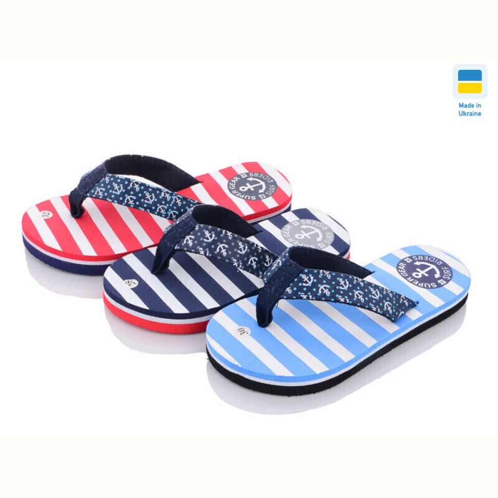 Шлепки Цветик B909 mix