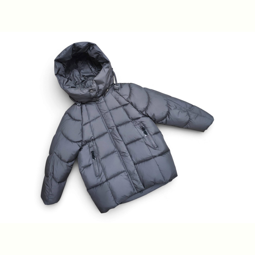 Куртка Kids-modnik 66-136 сірий