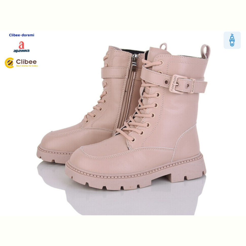Ботинки Clibee-Doremi B6207 pink Ботинки Clibee-Doremi B6207 pink