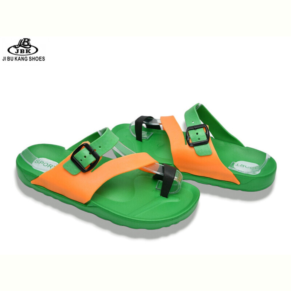 Шлепки Jibukang A01-2468 green