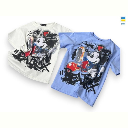 Футболка Mimicoo 014-2 блакитний (104р)