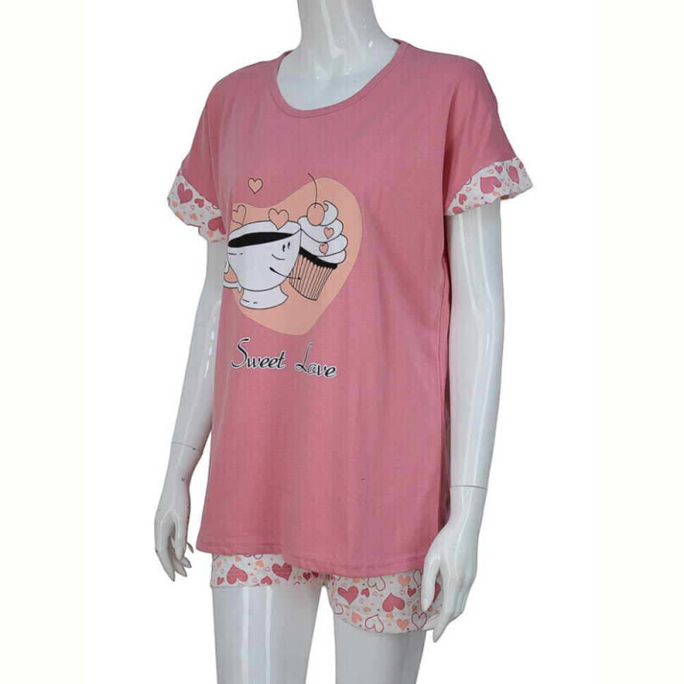 Пижама Obuvok 3046 pink (04067)