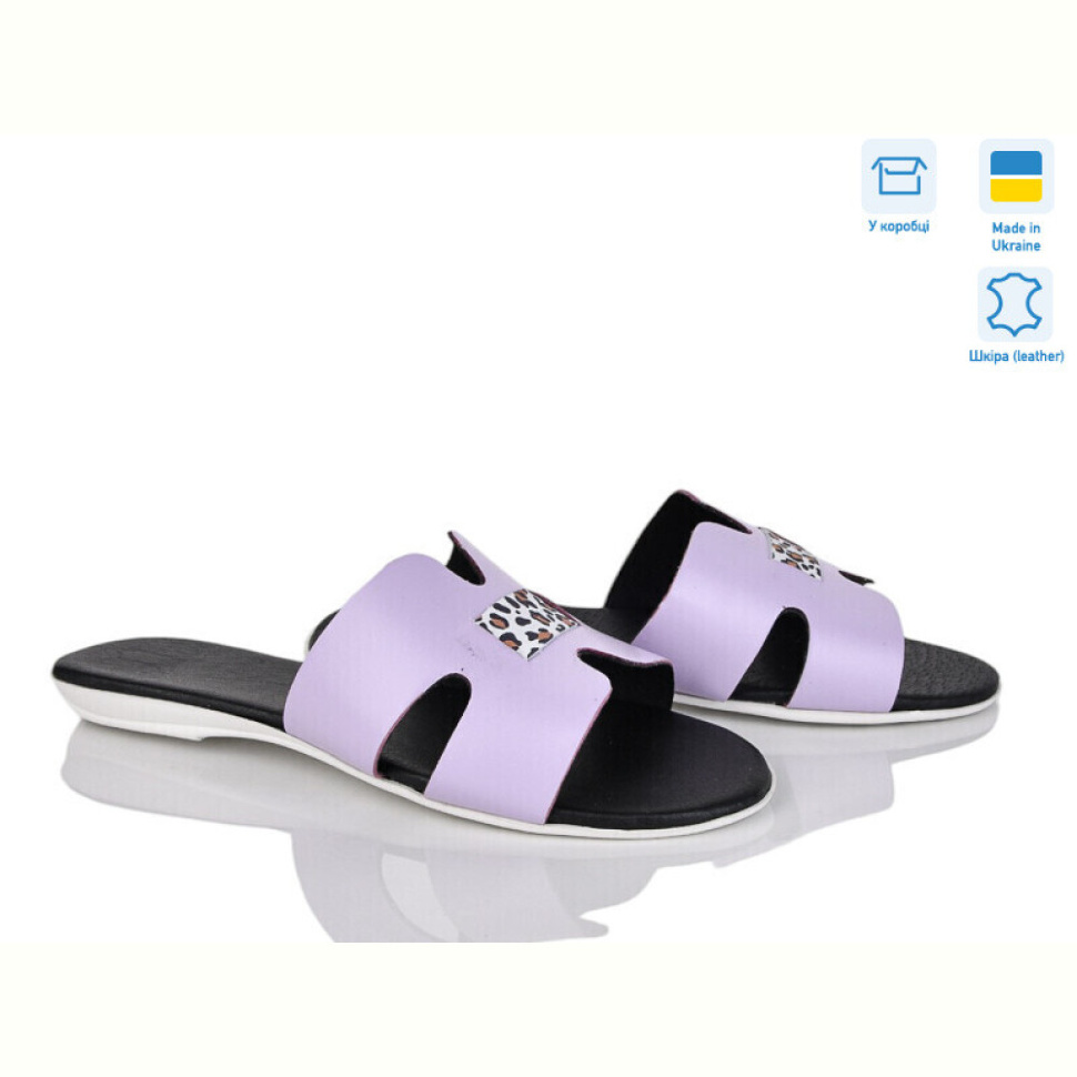 Шлепки A.Dama MV127-2 фіолетовий