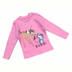 Батник Kids-modnik 2024 рожевий Bambi