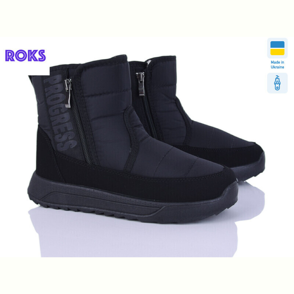 Дутики Roks 3715 чорний