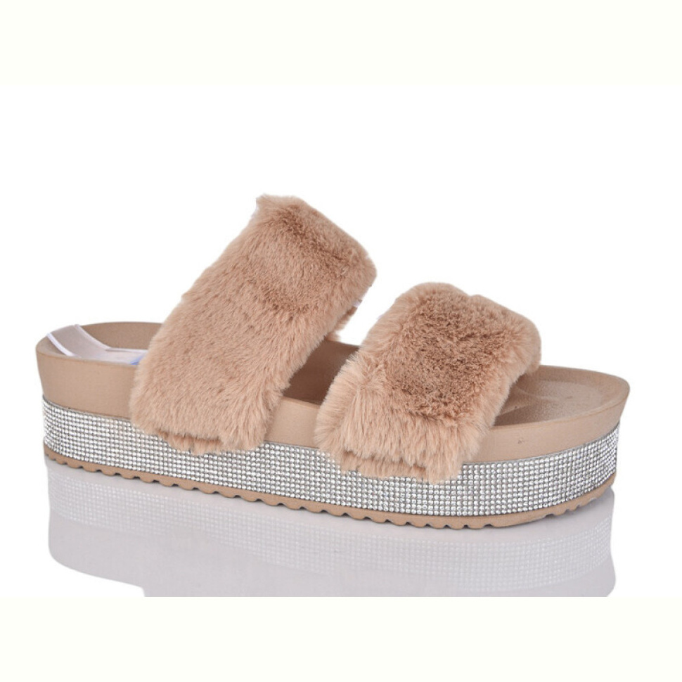 Шлепки DeMur 39641 коричневий