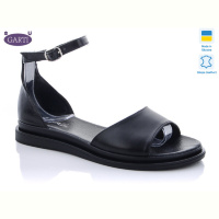 Босоножки Garti 82 чёрная кожа