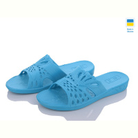 Шлепки Vladimir ПЖ31 бірюза широкая